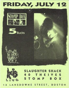 Stompbox Bill Stompbox Flyer - Vintage!!!